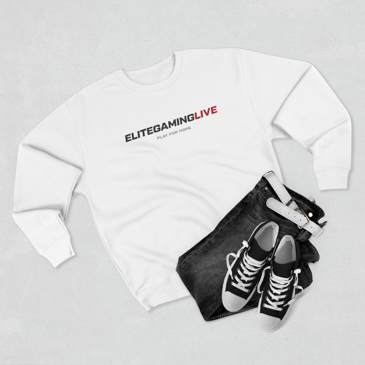 Play for More - Crewneck Sweatshirt
