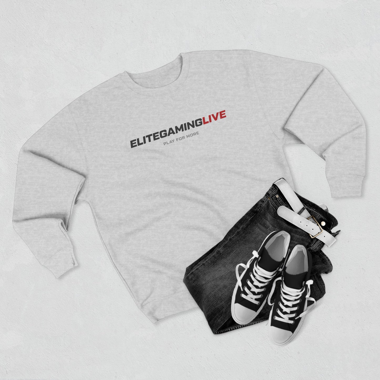 Play for More - Crewneck Sweatshirt