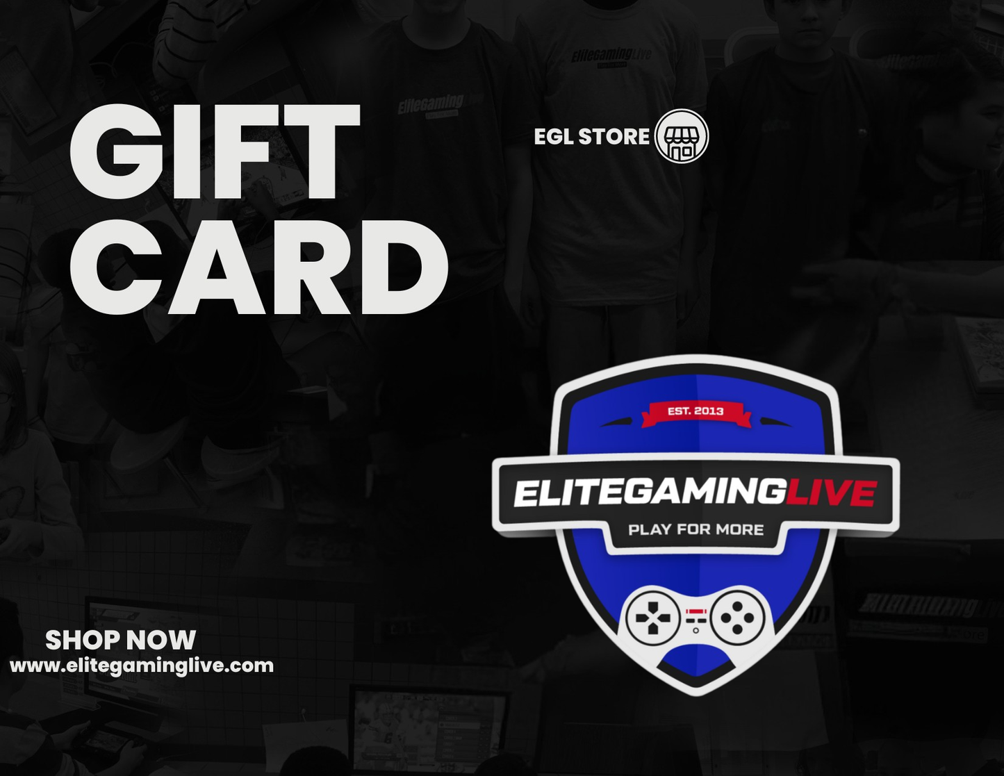 EliteGamingLIVE Gift Card